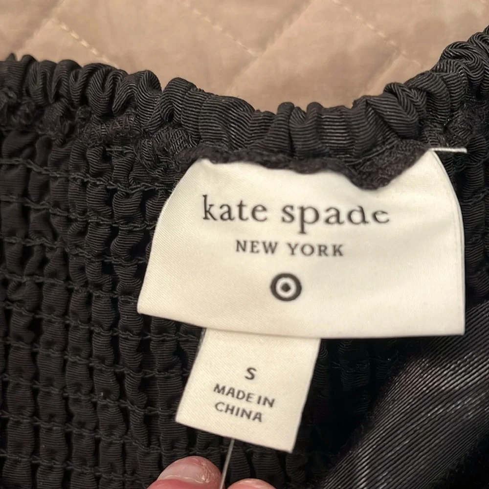 kate spade x Target Black Tiered Ruffle Midi Tank Dress/NWT/S - Picture 14 of 16